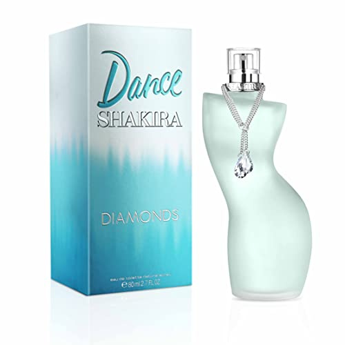 Shakira Perfumes – Dance Diamonds von Shakira, Eau de Toilette für Damen – Langanhaltend – Charmanter, frischer und femininer Duft – Blumige, fruchtige und Amber-Noten – Ideal für tagsüber – 80 ml