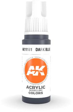 AK Interactive 3rd Gen Acrylic Dark Blue 17ml