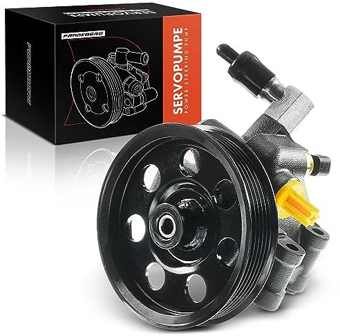 Frankberg Servopumpe Hydraulisch Lenkung mit Riemenscheibe Kompatibel mit Focus DAW DBW DFW DNW 16V 1.4L 1998-2004 Replace# XS4C3A696PB