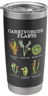 Carnivorous Plants Species Saracenia Venus Flytrap Stainless Steel Insulated Tumbler