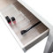 Hausfelder Schubladen Make-up Organizer für Kosmetik und Schminke, passend zur Malm Kommode, Ordnungssystem Schminktisch Frisiertisch, Aufbewahrungsboxen (20-teilig, für eine ganze Schublade)