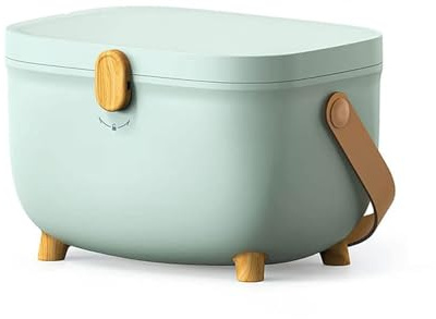 VducK Botiquín de Primeros Auxilios, Armario médico, Caja de Almacenamiento doméstica Multifuncional portátil, Rejilla múltiple de Doble Capa para Oficina en casa