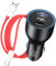 100W Super vooc Car Charger for Oneplus 13/12R/11/Nord 4/3 USB Car Charger Adapter 3.3ft USB C Cable 100W Fast Charge for Oneplus Nord 5 CE 5 4 3Lite 10 9 8 for Oppo A80 A60 A40 Reno 14 13F 12F 11F 10