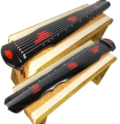 Beginner guqin Chinese Fuxi Guqin 7 Strings Old Paulownia Ancient Zither For Beginner Practice Guqin Handmade