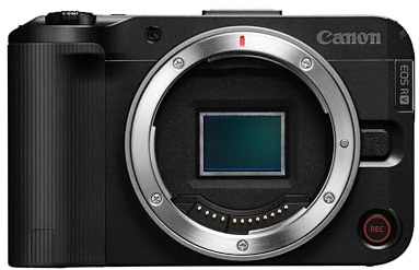 Canon EOS R50 V - (Cuerpo de Cámara) para Vlogging Compatible con Objetivos Canon RF | Creadores de Contenido, Vlogs y Viajes | Conexión por Bluetooth