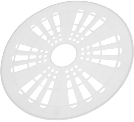 LOORGVEL Cubierta de Repuesto para Secadora de Lavadora, Tapa Plastico de 23,5 Cm, Accesorio para Centrifugado, Cubierta de Seguridad Resistente y Flexible para Lavado Seguro