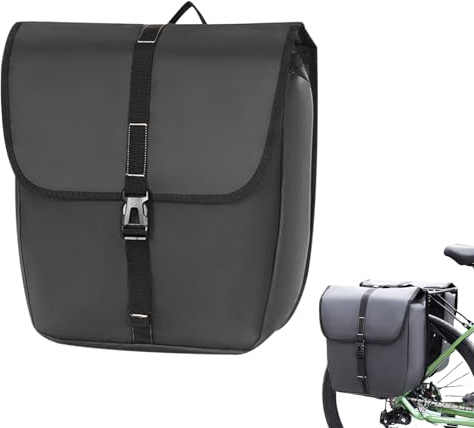 gifyym De Cordero De Bicicleta | Ratería Trasera De Silla De Montar - Bolso De Bicicleta Trasera De Transportista | Almacenamiento De La De Silla De Montar | Montain Road Trunk Shoulder