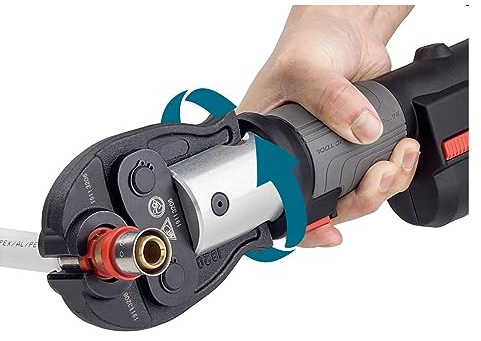 Pressatrice Multistrato Mini strumenti di crimpatura for tubi a batteria for pressa for del idraulico for raccordi in rame e Pex multistrato(No Battery Chargers)