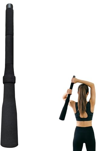 ZhaoCo Soft Clubbell for Women, 9.9LB Padded Indian Clubs, Black