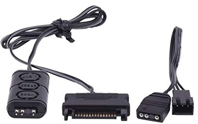 Alphacool Aurora Eiscontrol (Ice Control) aRGB Controller, Schwarz