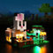 PIPART LED Light Kit for Lego 21181 Minecraft The Rabbit Ranch House Farm; Light Kit ONLY, Lego Model NOT Included