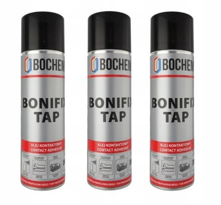 3 X TAPHICEROS Filz Sprühkleber Klebstoff Universal Adhesives Stark Flexible Verbidung, Schnell Haftend und Verdunstung, Leichte Verarbeitung Präzises Auftragen, Enthält kein DCM, 500ml (3)
