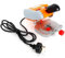 Portable Table Saw Mini Benchtop Cut-Off Miter Saw Set 0-45° Adjustable Wood Cutter Saw, 90W Mini Table Bench Saw Tools Table Wood Cutter DIY Accurate Cutting Metal Wood Cutting Machine 7800r/min