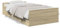 SECOLI Bett mit 2 Schubladen 100x200, Modernes Holzwerkstoff Bett mit Stauraum, Eiche, Sonoma-Eiche, 203 x 102 x 40 cm, Matratze 100 x 200 cm (ohne Matratze)