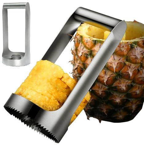 Évideur D'ananas, Vide-poire Et Trancheuse En Acier Inoxydable, Outil De Coupe D'ananas Efficace Outil De Cuisine Pour La Maison, Le Restaurant