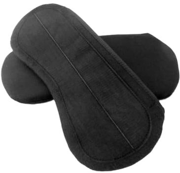 PS Pferdeartikel Klettbare & befüllbare Filzkissen für Flexible & baumlose Sättel oder Pads - Standardform Größe 53/54 cm Länge