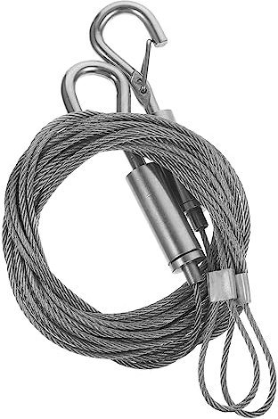 VICASKY 2 pezzi Cavo Sospensione per Foto Acciaio Inossidabile Robusto e Versatile per Appendere Specchi e Casa e Ufficio