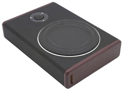 Lilyeriy Subwoofer bil, 600 W, 8 tums aktiv subwoofer, aktiv baslåda, bilhögtalare och subwoofer, bilsubwoofer med högaktiva högtalare, för undergolv och sittmontering