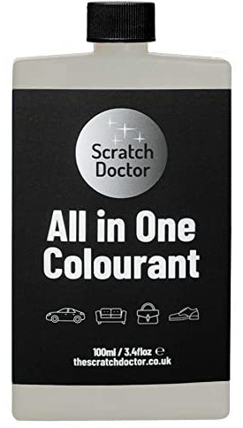 Scratch Doctor All in One Leather Colourant Self Seal Leather Dye Repair Paint for Furniture, Sofas, Car Seats (Ivory, 100ml)