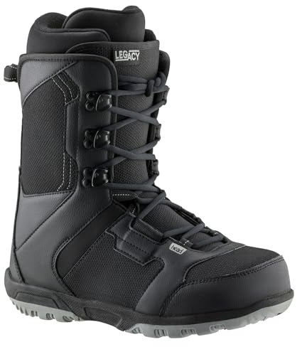 HEAD - Männer Snowboard Boot, Schwarz, 43 - Hochwertige Ausrüstung und spezielle Funktionen, Trace Outsole, Flex Cuff, EVA Liner, FPG Insole, Forward Lean 7°