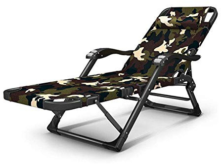 Chaise longue de luxe réglable inclinable – Chaise longue pliable pour la relaxation en plein air, parfait pour la piscine, le patio, le jardin et la plage