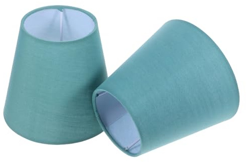 Yardenfun Paralumi Per Lampade Da Tavolo e Da Comodino, Coprilampade a Tamburo 2 Pezzi, Accessori Per Lampade Da Interno Luce Protettiva Per Gli Occhi, Design Resistente e Facile Da Installare
