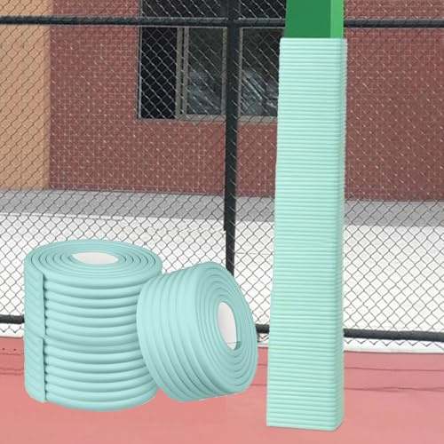 Imbottitura per bastone da basket resistente alle intemperie, autoadesiva, 6 pezzi, protezione di sicurezza verde per un migliore allenamento e protezione dagli urti