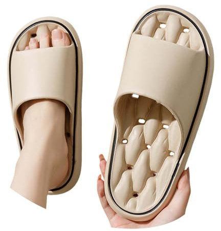 lozssnigzi Ciabatte Da Casa Donna, Estive Antiscivolo Ciabatta Da Casa Morbide E Comode Ciabatte In Gomma Aperte Pantofole Per Mare Spiaggia Piscina Bagno Doccia