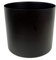 Leaf Pflanztopf Metall schwarz 20x18cm 18cm