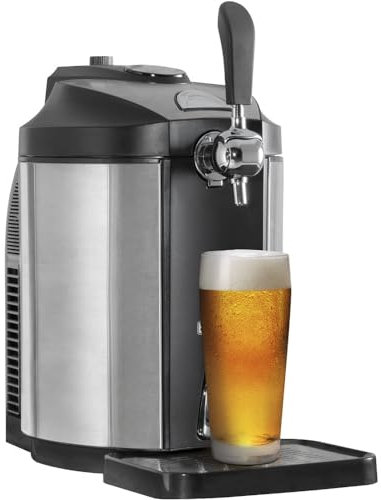 5L Mini Keg Beer Dispenser Tap - Home Draught Set - 4 Degree Integrated Cooling