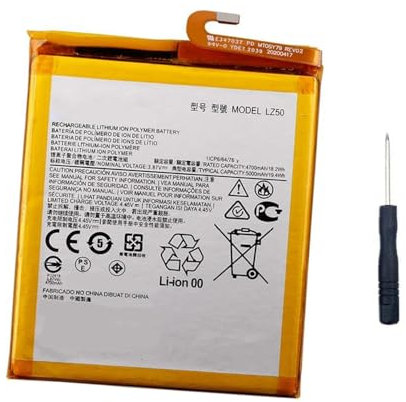 Ukkipower 18.2Wh Replacement Battery For Moto G 5G / G 5G Plus/One 5G / G100 / Edge S (XT2075/XT2125) P/N: LZ50