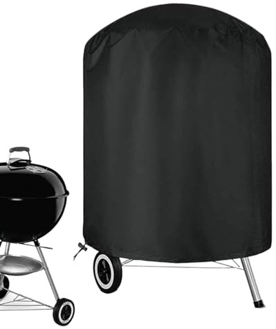 Grillöverdrag för utomhusbruk 70 x 70 cm svart kraftigt skydd