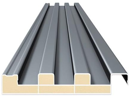 Láminas de techo aisladas de aleación de aluminio, paneles de revestimiento versátiles para proyectos domésticos, paneles de techo de repuesto duraderos, 1,1 m, 1,2 m, 1,3 m, 1,5 m, 2 m
