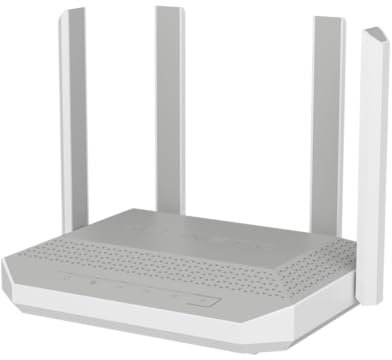 Keenetic Router Titan BE7200 Mesh Wi-Fi 7 Multi-Gigabit con un conmutador inteligente 1×10G, 1×2,5G y 4×1G y puertos USB 3.2 y 2.0 multifuncionales