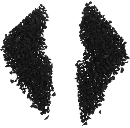Alasum Pellet in Gomma per Campo Sportivo Granuli di Gomma per Artificiale Riempitivo Antishock per Prato Sintetico Granuli Resistente Intemperie per Campo Calcio e Parco Giochi