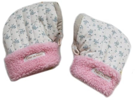 Guanti da scooter per bambini Biciclette Caldo Peluche Guanti Baby Balance Bike Antigelo Manicotti per Gite Scooter Bambini Guanti antivento