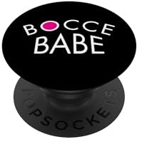 Bocce palla divertente da donna, design Bocce per ragazze PopSockets PopGrip Adesivo