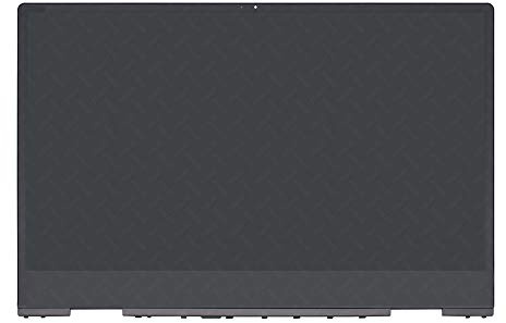 FTDLCD® 15,6 tum för HP Envy X360 Convertible 15-DS0000 FHD LED LCD pekskärm Digitizer display montering reservdel 1920x1080 med ram