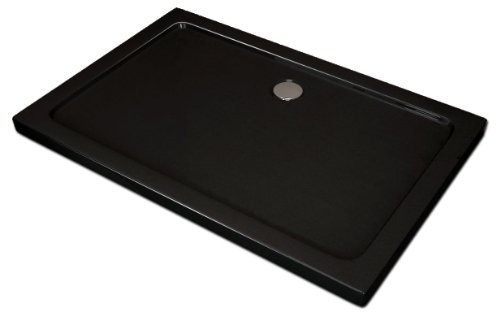 50 mm Duschtasse 100 x 80 cm (schwarz)