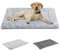 IEUUMLER Hundebett Waschbare Hundematte, Flauschige Weiche und Warme Hundedecke für Unterwegs, Katzenkissen für Große und Kleine Hunde oder Katzen FC014 (Grau,45 * 33cm)