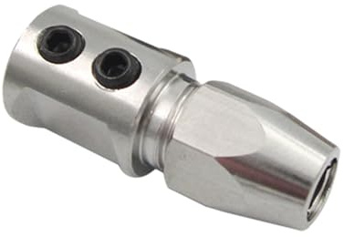Accoppiatore Albero Flessibile, Mandrino Albero Motore, Pezzi di Ricambio Fai-da-Te, Accoppiatore Albero Giunto per Barche RC per Barche RC, Moto D'ac, 5 mm x 4.76 mm rovescio