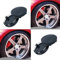 4 Stück Radnabenkappen für Mercedes A-Class B-Class C-Class GLC ML-Class GLE-Class CLA AMG GT 60MM, Radkappen Radnaben Mitteldeckel Ersatz Felgendeckel Nabenkappen Abzeichen Sticker,A/Black