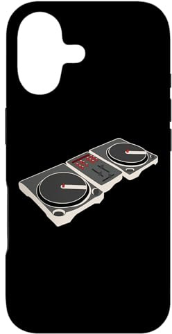 Custodia per iPhone 17 Giradischi del vinile per il DJ doppio dell'attrezzatura della tavola girevole del DJ