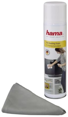 Hama TV Reinigungsschaum 400 ml mit Tuch