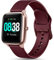 Issinlky Veryfitpro ID 205L Smartwatch, 19mm Silicone Band for GRV FC1, IDW 15, ID205S, ID205G, ID215G, ID216, GRVID205L, YM205L, Uwatch3, Ufit, GT, BV205L, TE021, SW020, SW021, SW023