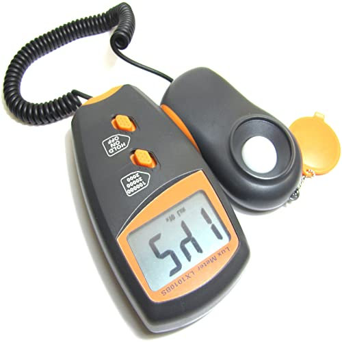 CableMarkt - Luxmètre numérique LX1010BS - Luxmètre de 0 à 100 000 LUX