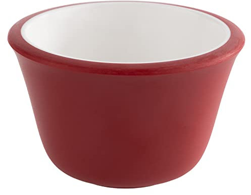 APS 85242 Lot de 6 coupelles à sauce en mélamine Rouge Ø 6 cm Hauteur 4 cm Passe au lave-vaisselle