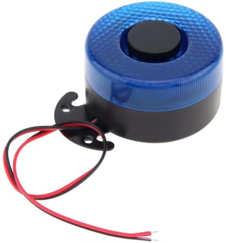 DriSentri backup-larm för bilar, 12 V/24 V 105 dB omvänd biff, blå, fysiska kontroller, bilar, lastbilar, grävmaskiner, tunga fordon, skåpbilar