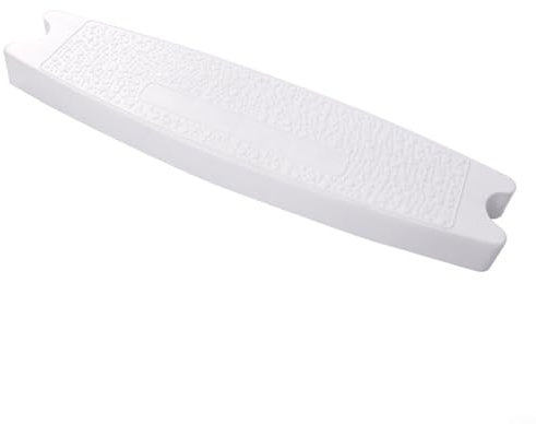 Alanmoship Escalera de piscina, escalón de piscina, peldaño de plástico, antideslizante, accesorio de pedal de 19.6 x 3.4 x 1.6 pulgadas para la mayoría de escaleras sobre el suelo y en el suelo