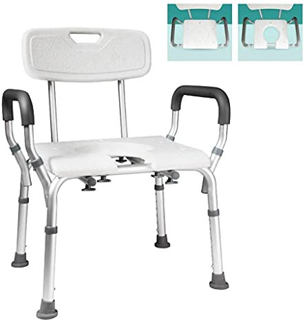 Pregnant Woman Bath Stool Shower Chair for Bathtub Adjustable Lift Seat for Bathroom Safety